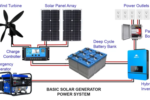 How to Build a Solar Generator System for Home Daily Usage